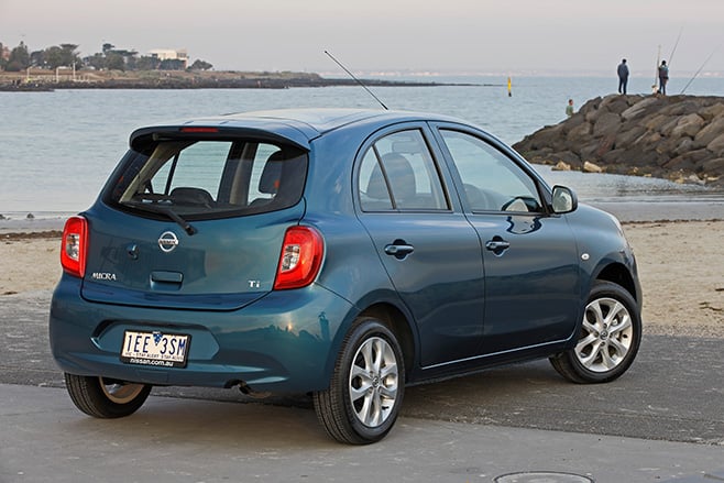 Nissan Micra rear