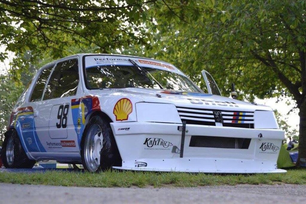 Custom Peugeot 205 built by F1