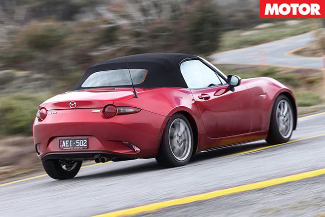 Mazda mx-5 rear