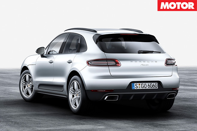 Porsche macan rear