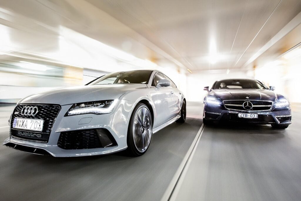 Audi RS7 v Mercedes-Benz CLS63 S