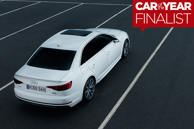 2017-Audi -A4-top -rear -side