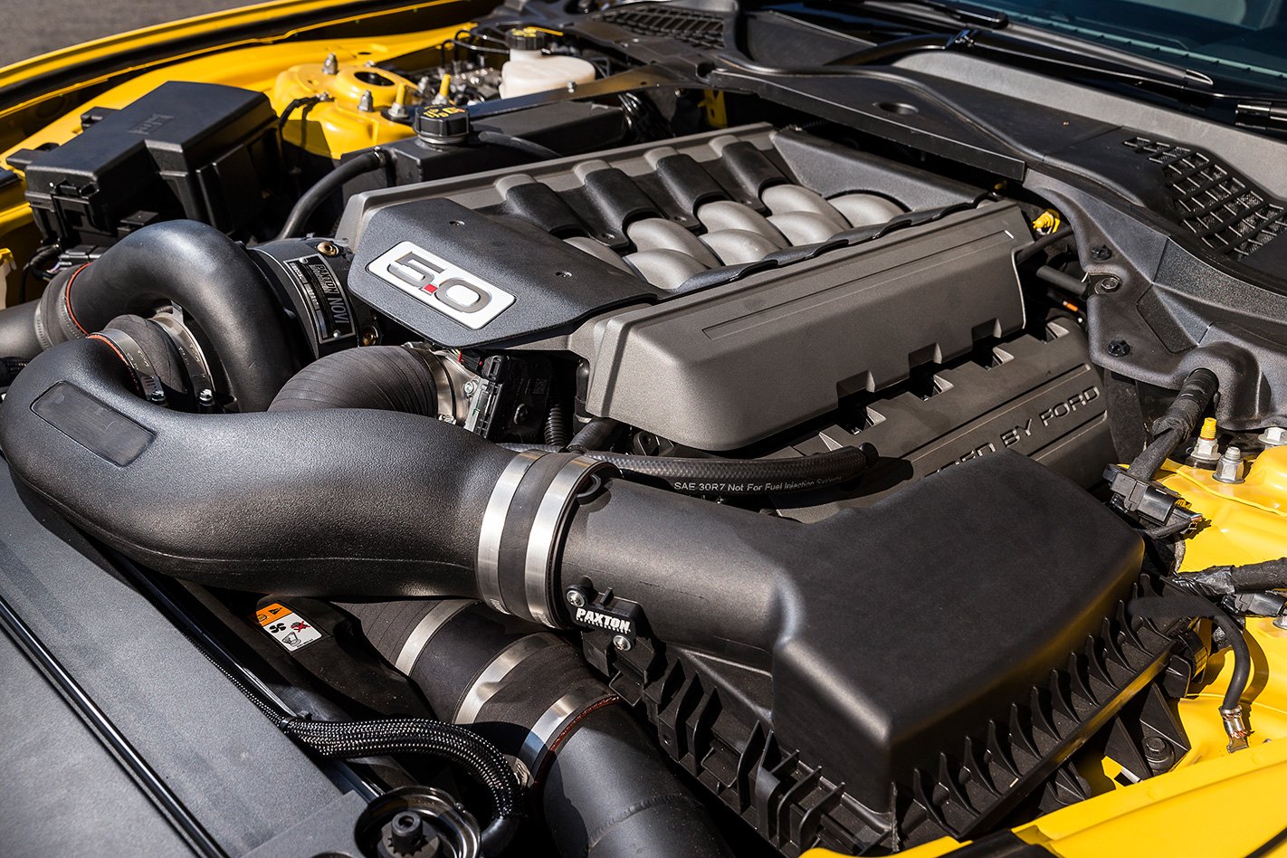 2017 Corsa Specialised Vehicles Mustang GT engine.jpg
