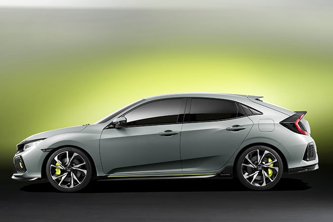 Honda Civic Hatch Side