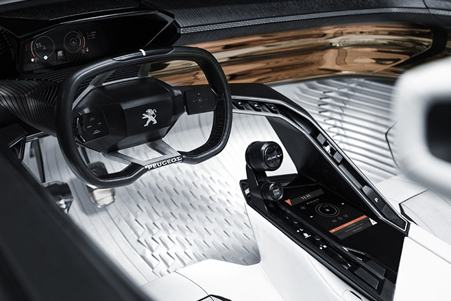 Peugeot -Fractal -Electric -interior