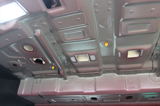 Genesis G70 parcel shelf