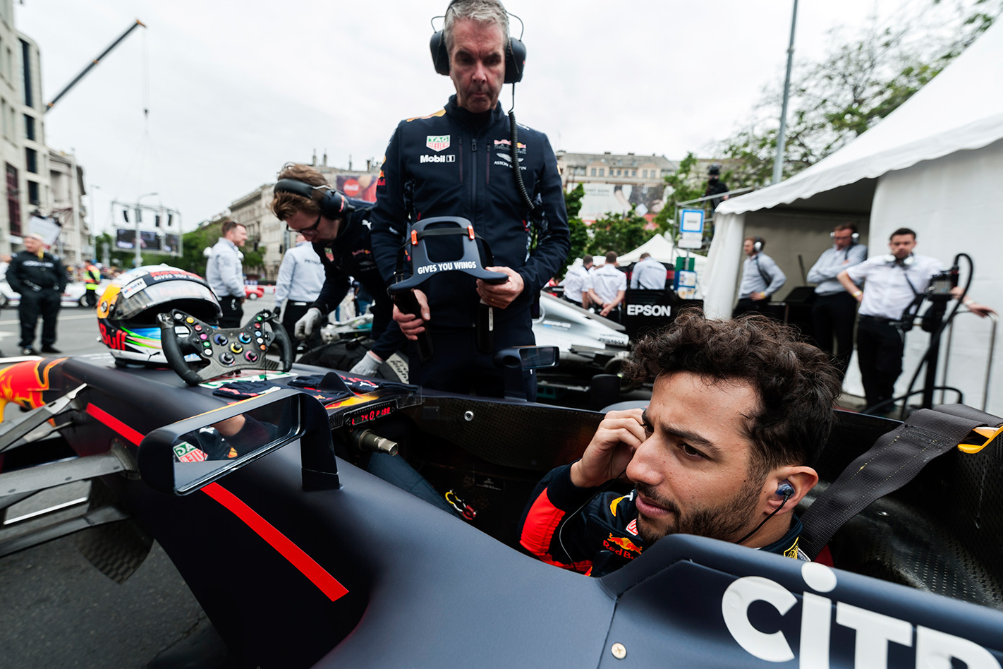 Verstappen versus Ricciardo