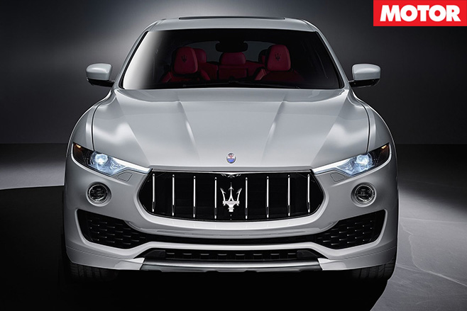 Maserati Levante front
