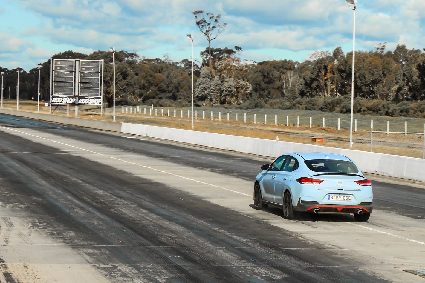 Hyundai i30N drag