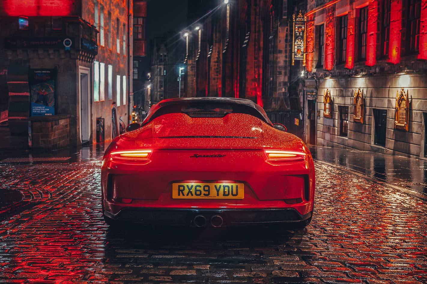 2020 Porsche 911 Speedster rear