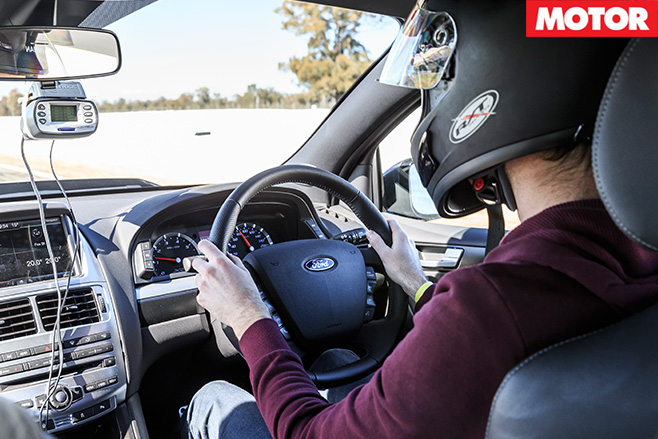 Scott -driving -the -falcon -xr8