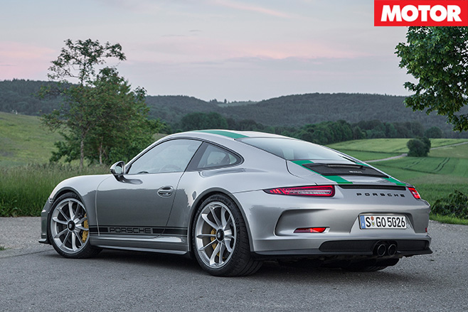 Porsche 911 R rear
