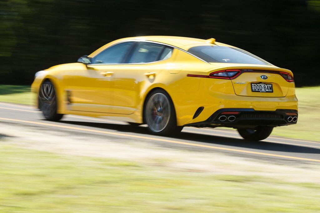 Kia Stinger exhaust upgrade announced