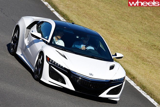 Honda -NSX-top -side
