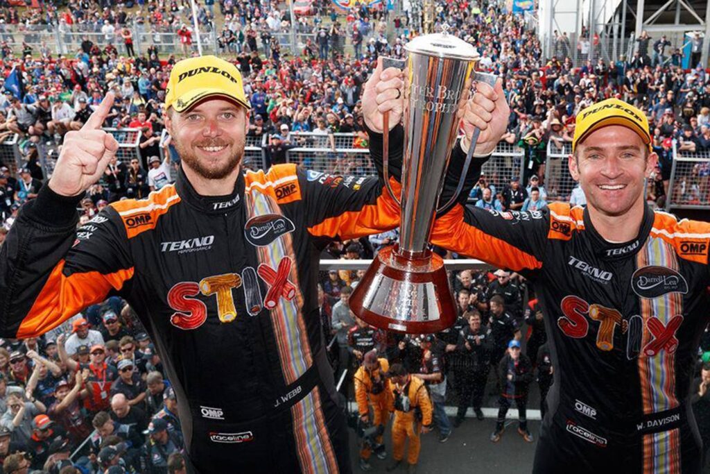 Jono Webb and Will Davison win the Bathurst 1000