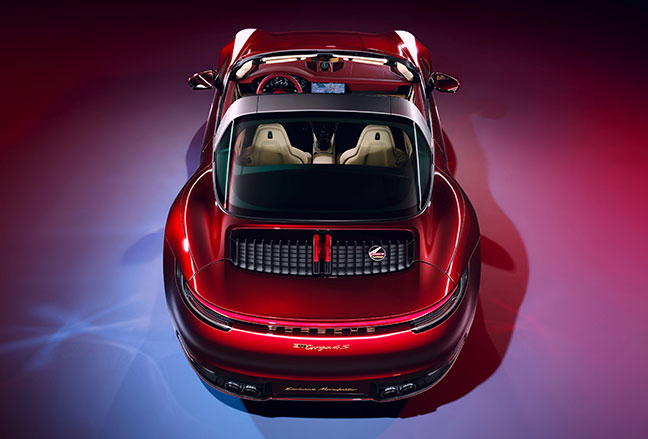Porsche reveals 911 Targa 4S Heritage Design Edition