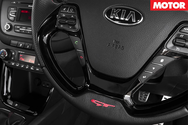 Proceed GT steering wheel