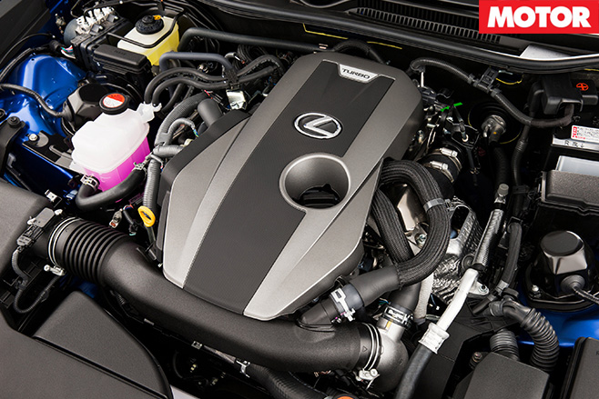 Lexus RC200t engine