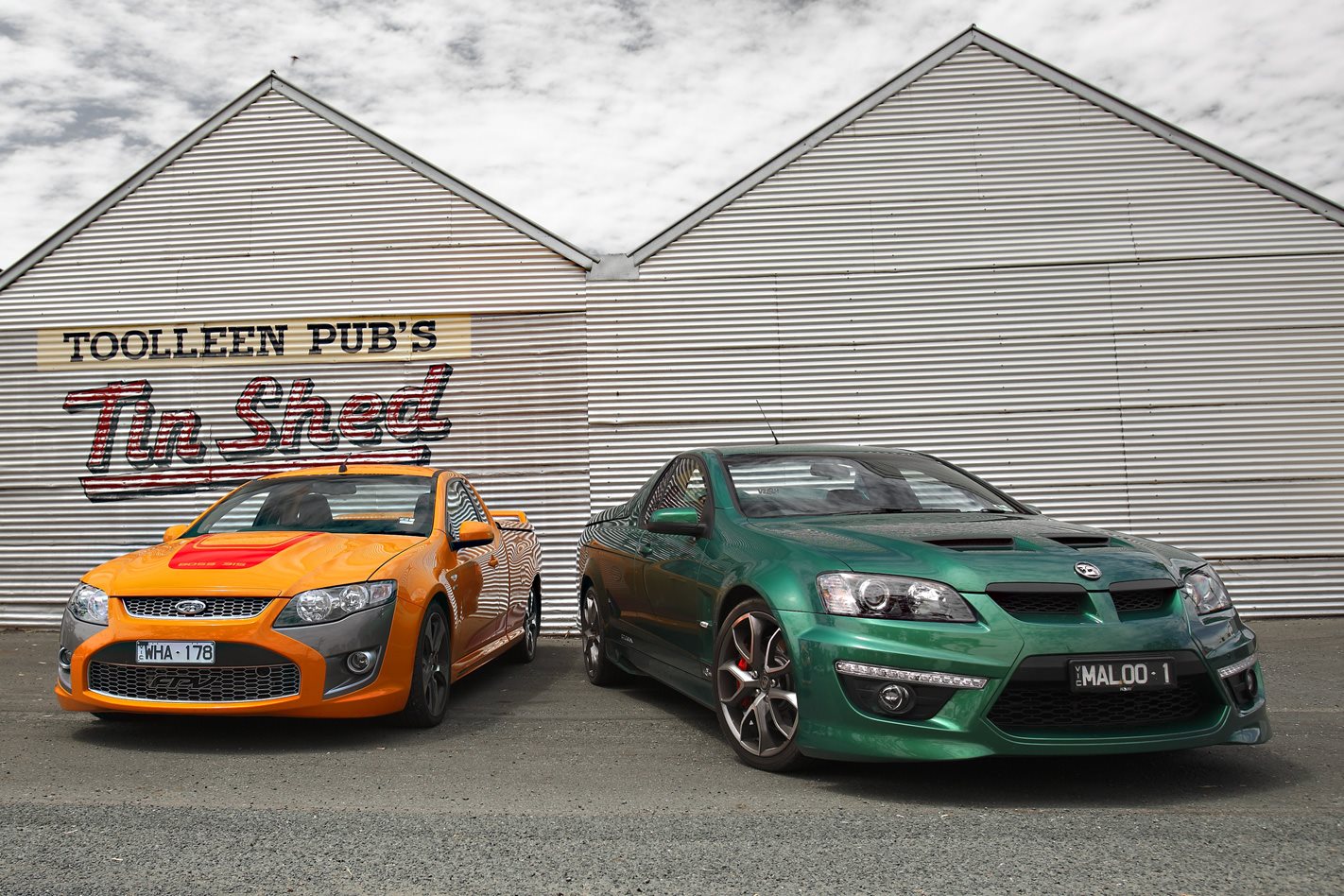 FPV Super Pursuit vs HSV Maloo R8