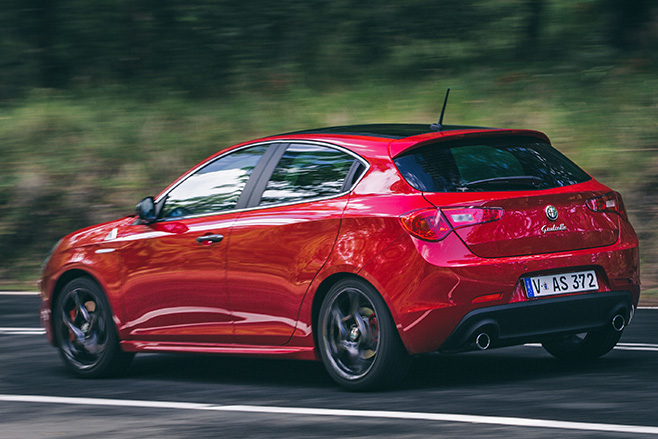 Alfa Guilietta Side Rear