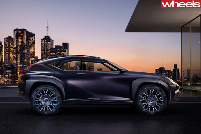 2018-Lexus -UX-concept -side