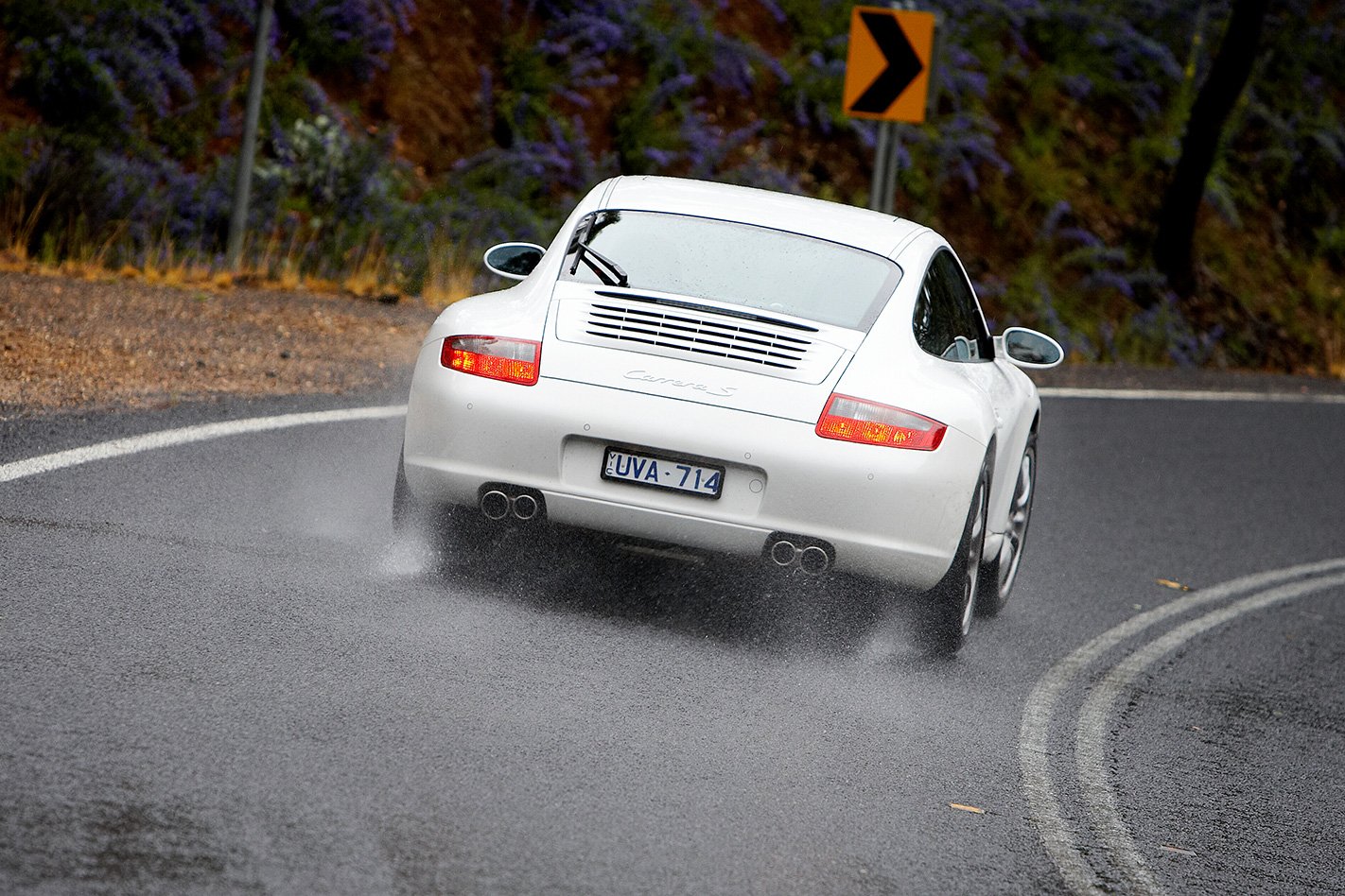 2008 Porsche 911 Carrera S rear