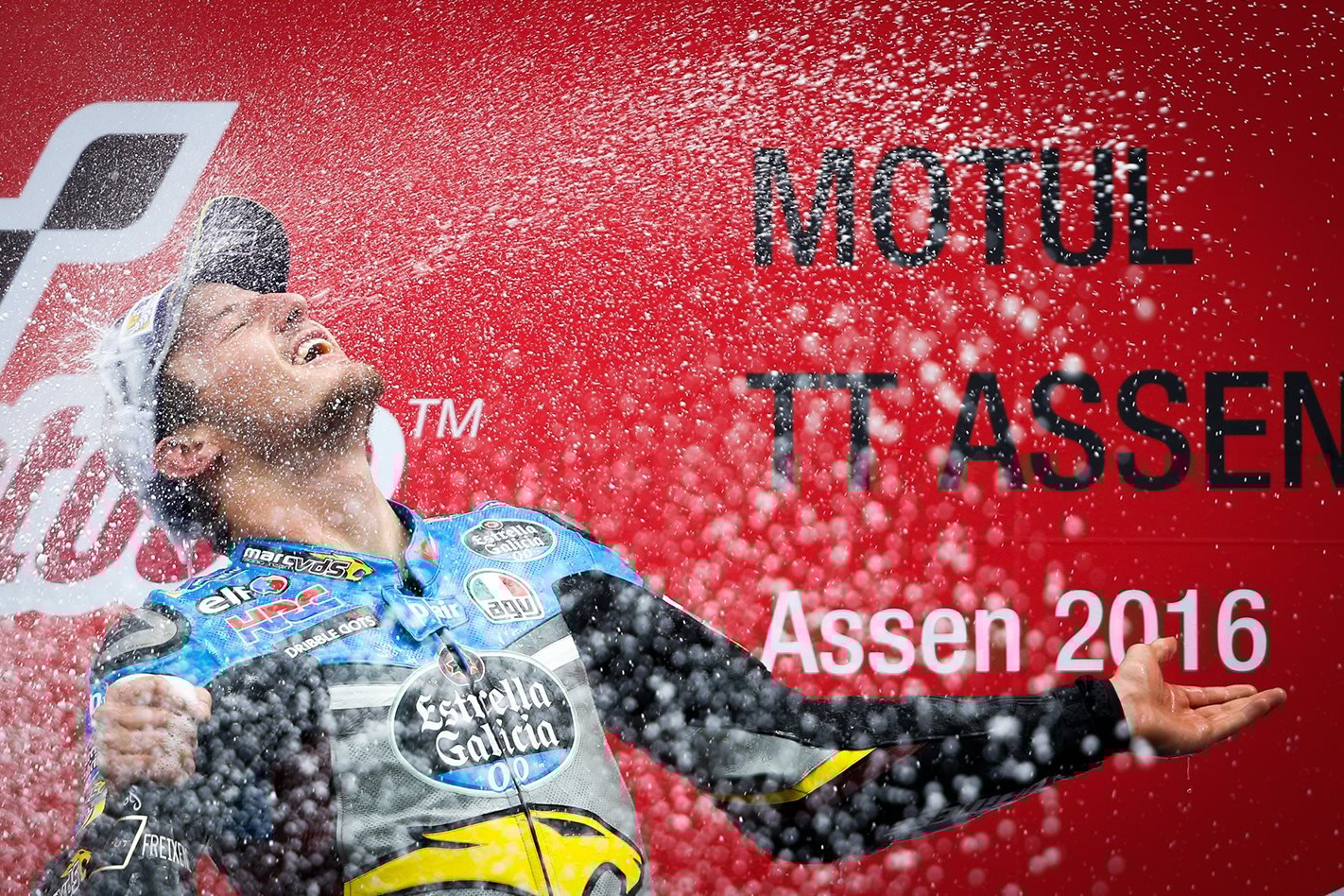Jack Miller celebrating win at Assen 2016