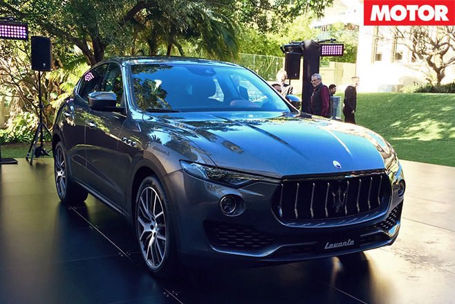 Maserati Levante diesel front