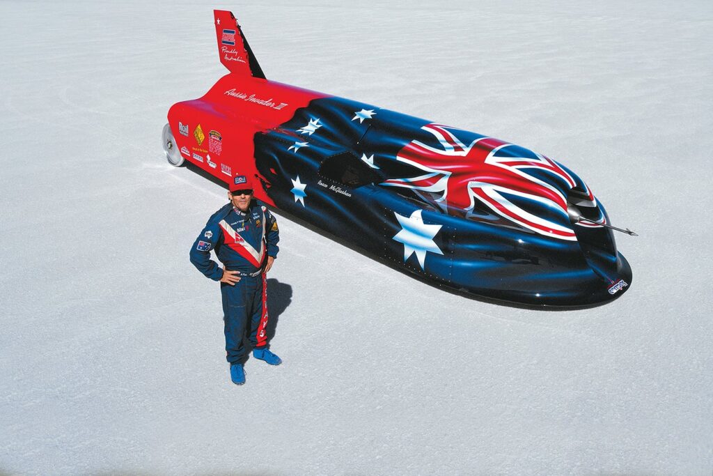 Rosco McGlashan The time I went 1000kmh on a salt lake