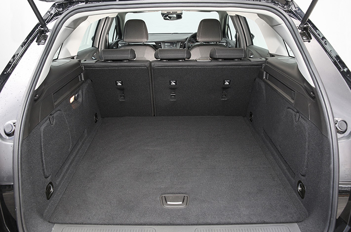 Holden Astra Sportwagon boot