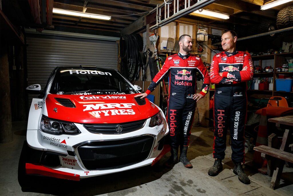 Gisbergen v Gisbergen Quick off the old block