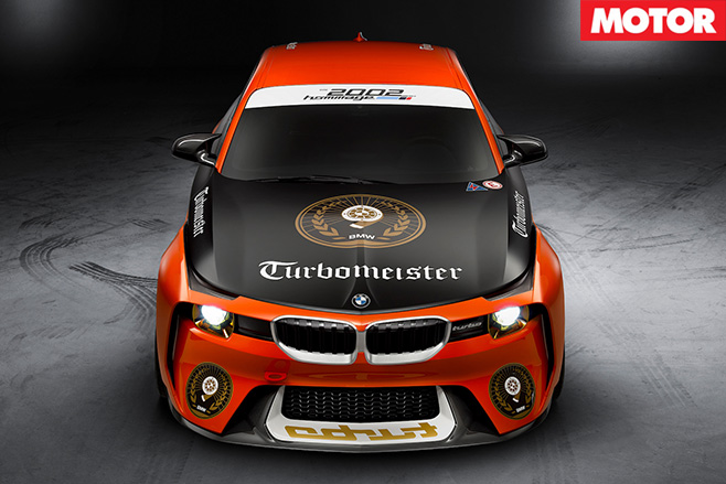 BMW 2002 Hommage racecar front