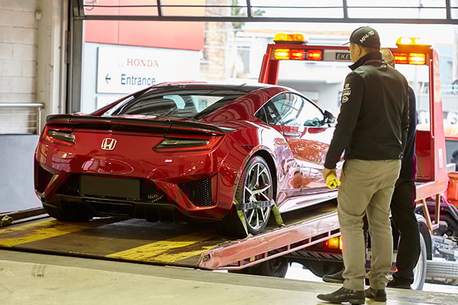 Honda -NSX-rear