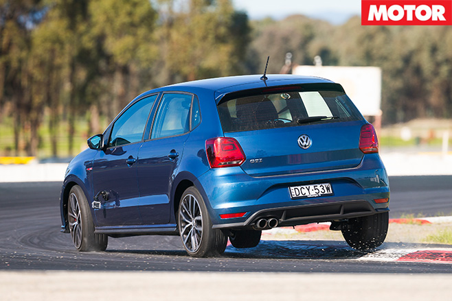 Vw polo gti rear driving