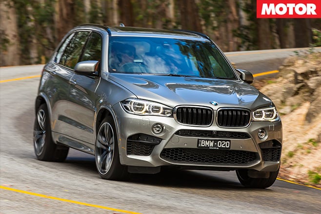 BMW X5M front