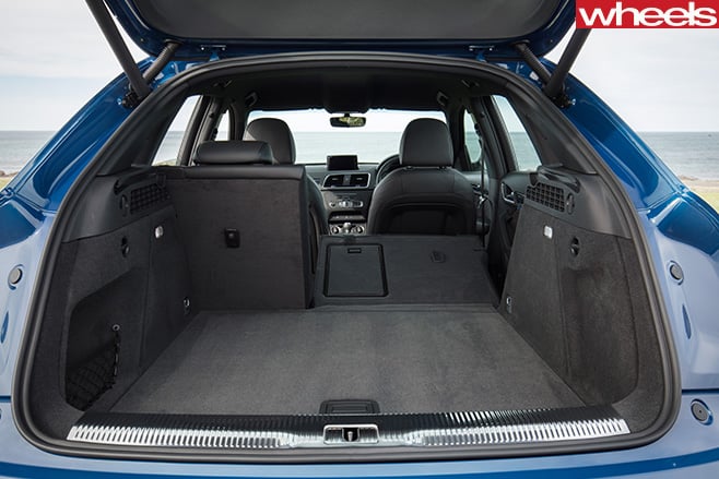 Audi RS Q3 boot
