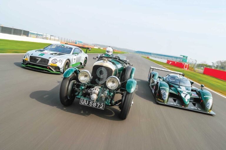 Bentley Le Mans racers driven