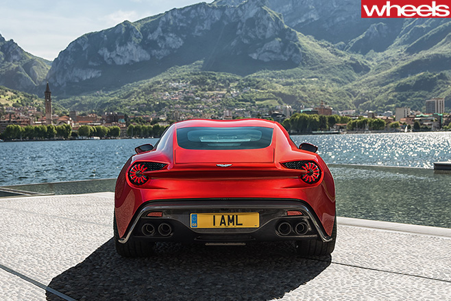 Aston -Martin -Vanquish -Zagato -rear.