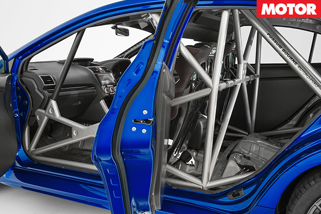 Subaru WRX STI NR4 rollcage