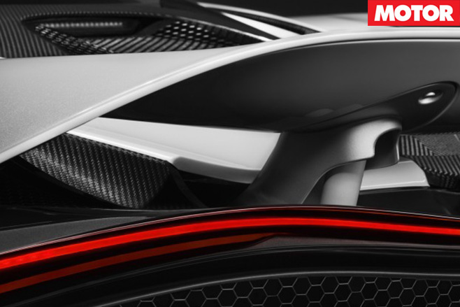 McLaren 720S spoiler rear