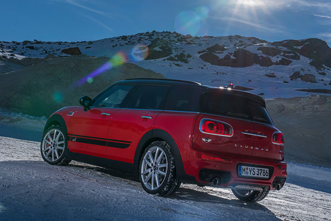 2017 Mini John Cooper Works Clubman rea
