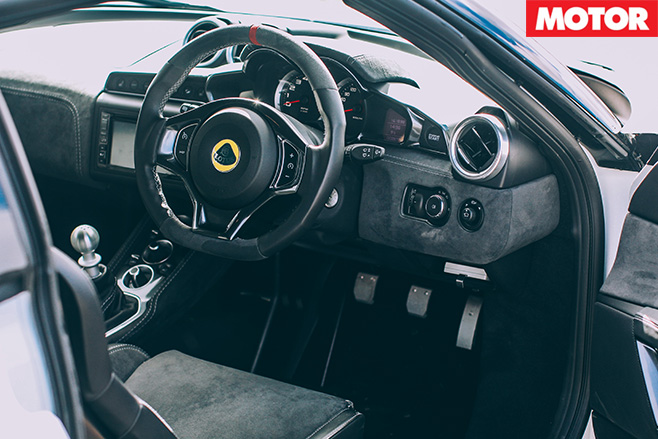 2016 Lotus Evora 400 interior