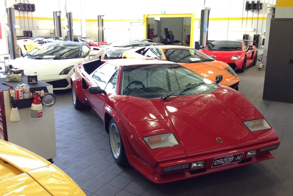 Lamborghini stash Melbourne
