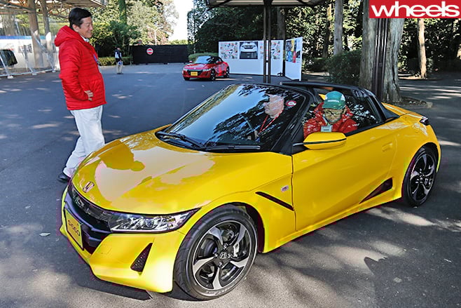 Honda -S660-parked -side