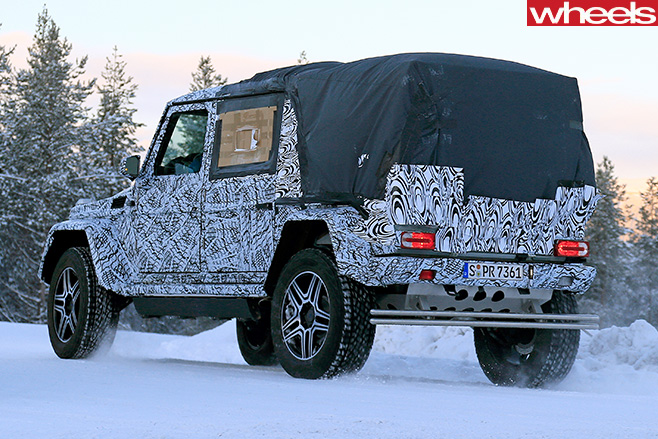 Mercedes -Benz -G500-4x 4-utility -rear -side
