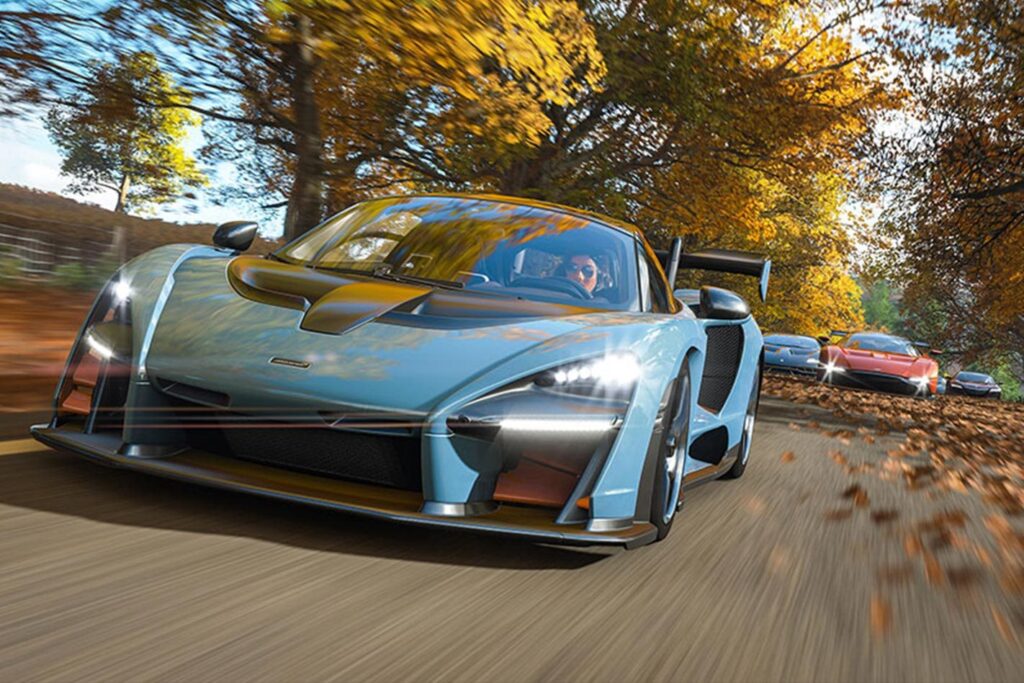 Forza Horizon 4 featuring McLaren Senna