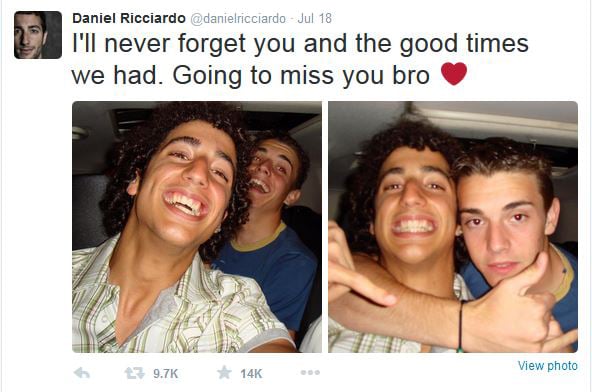Ricciardo Tweet WEB