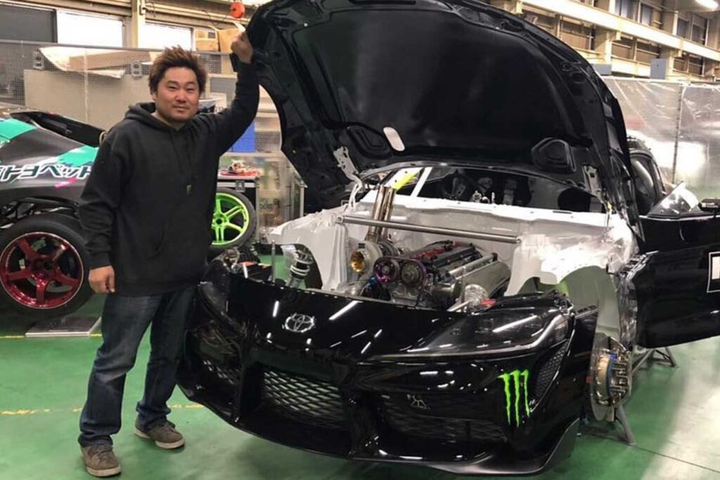 First 2JZ-powered Toyota A90 Supra drift car