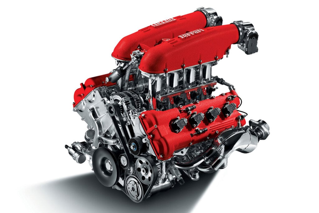 Great V8s: Ferrari F136