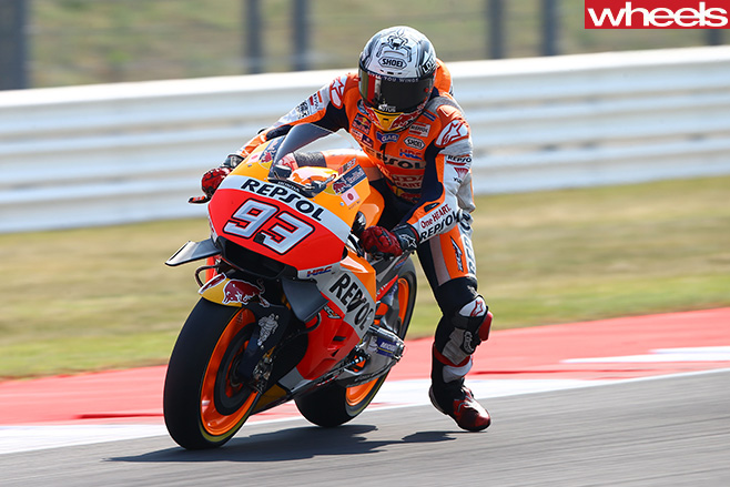 Motogp -Marc -Marquez -riding